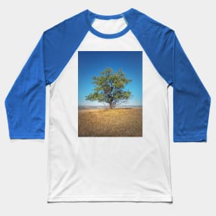 tree on the top of a hill Baseball T-Shirt